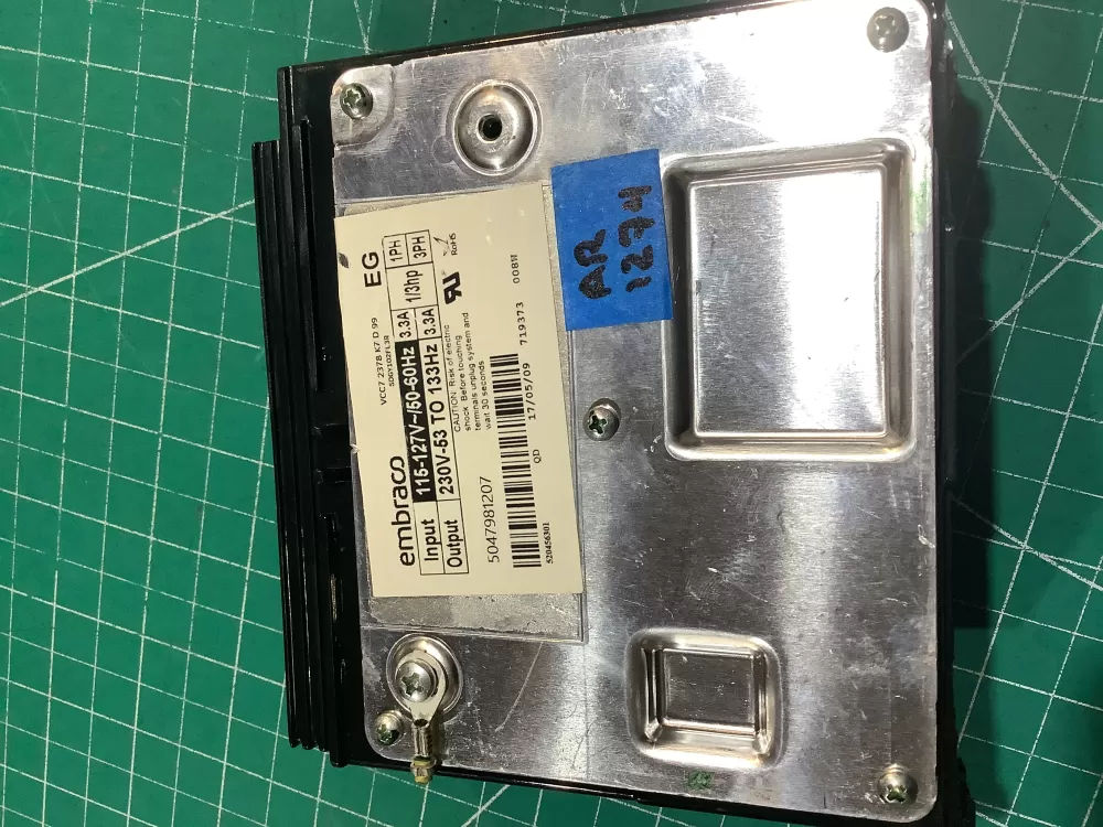 Embraco VCC7 2378 Refrigerator Inverter Board 5047981207 AZ227646 | AR1274