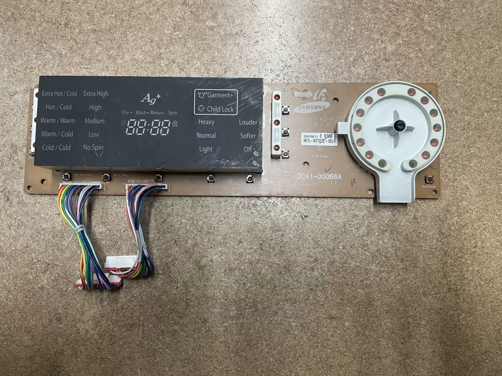 Samsung DC41-00066A Washer Control Board