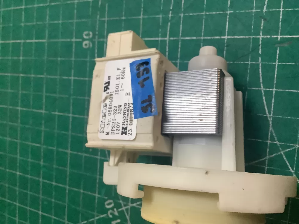 Miele 06804851 Dishwasher Drain Pump AZ221443 | SLA133