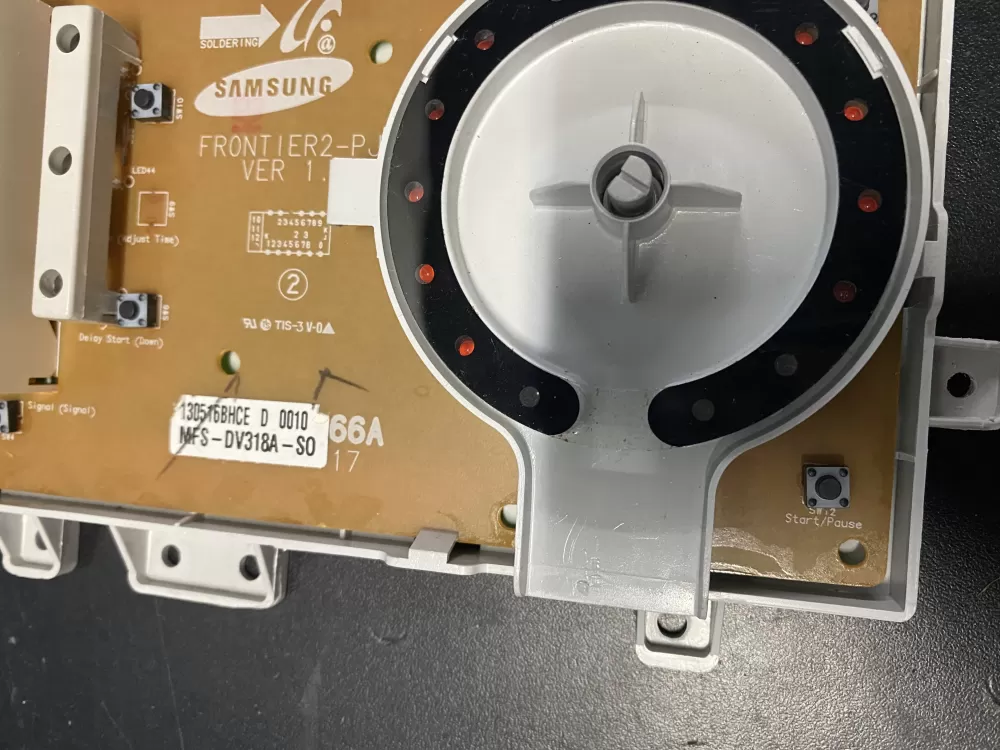 Samsung DC41-00066A Washer Control Board AZ18719 | BK751