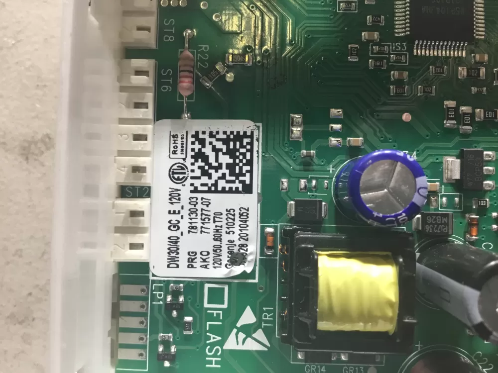 Asko 781130 03 Dishwasher Control Board AZ46007 | NR1775