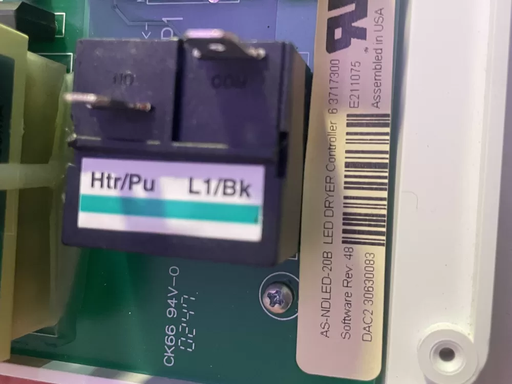 Maytag dryer electronic control board AZ195856 | Wm1082