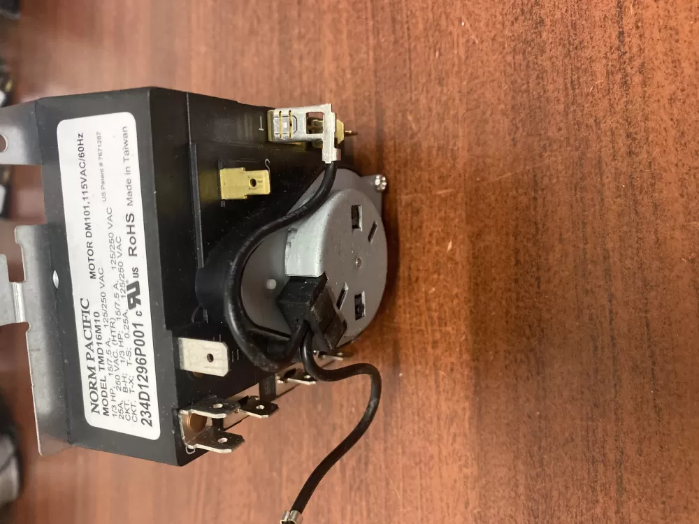 GE TMD16M10 234D1296P001 Dryer Timer AZ52937 | BK1851