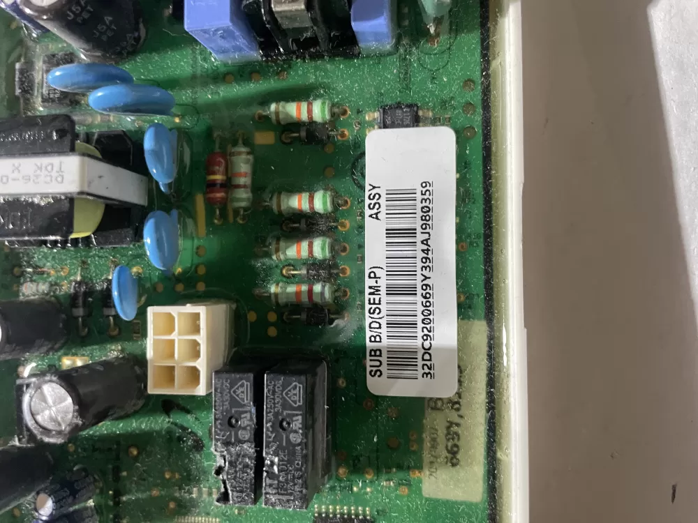 Samsung DC92-01596B DC92-01606B Dryer Control Board AZ198915 | Wm2771