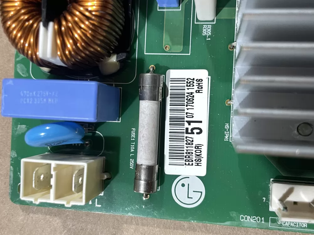 LG Kenmore EBR81182751 Refrigerator Control Board AZ65244 | Wmv588