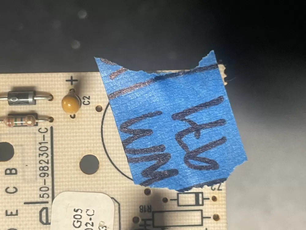 GE 559C213G05 50-982301- 50-982301- Dryer Control Board AZ23653 | WM971