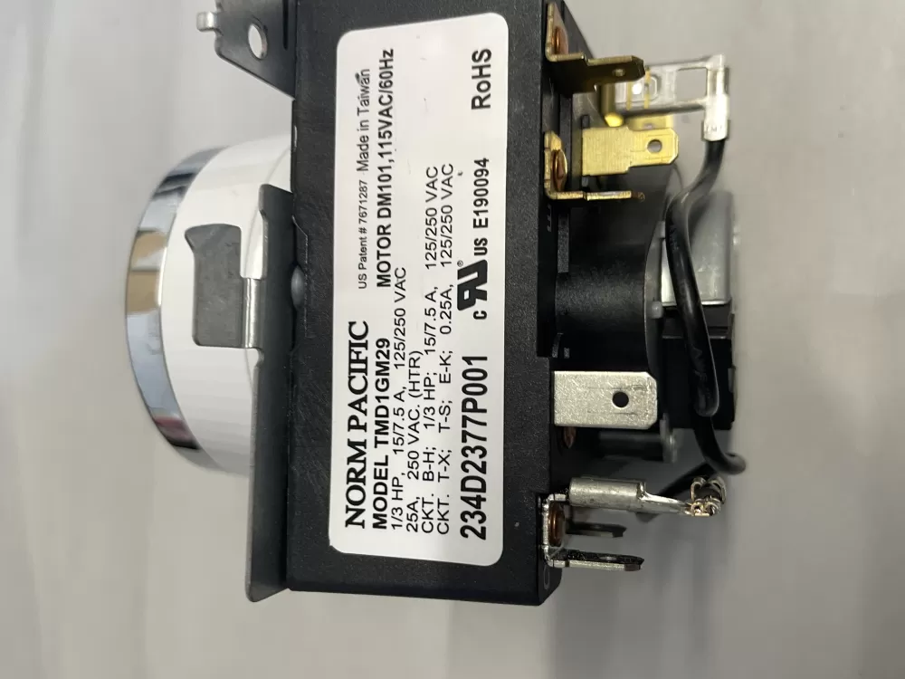 GE AP6027534 WE04X24551 PS11759041 234D2377P001 Dryer Timer AZ214139 | Wm1046