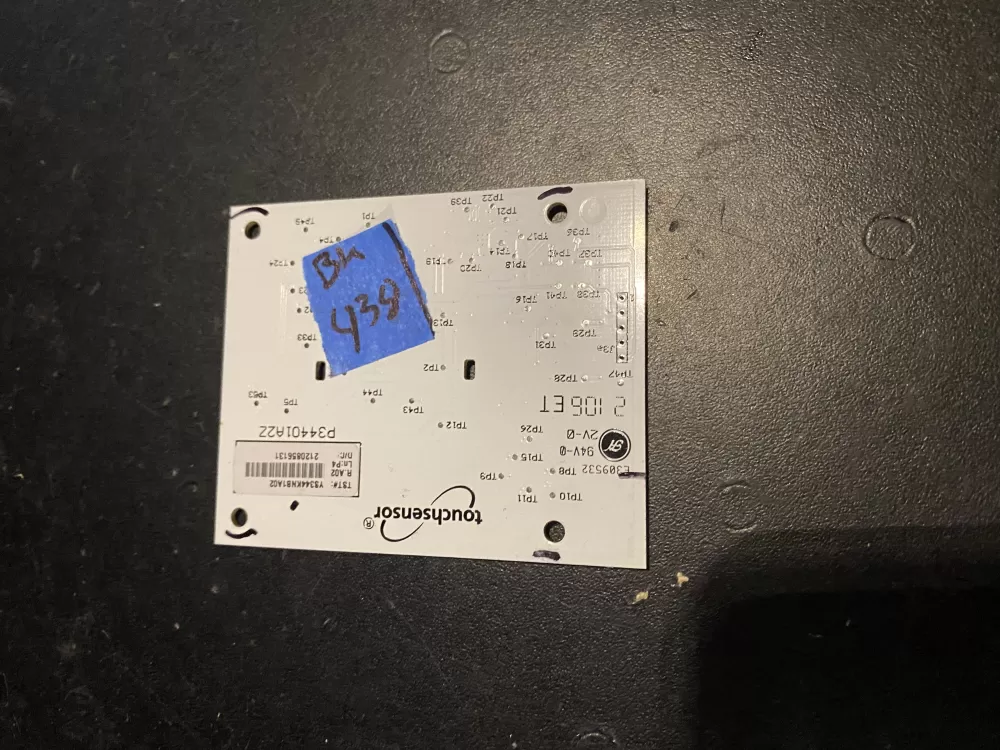 Maytag Whirlpool P34401A2Z YS344KNB1A02 Dryer Control Board Led AZ24762 | BK438