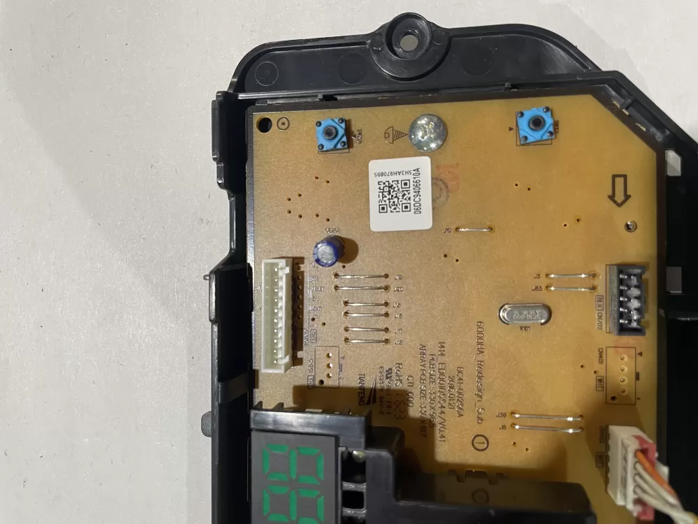 Samsung DC94 06610A Dc92 01802m Washer Control Board Panel AZ184433 | KMV637