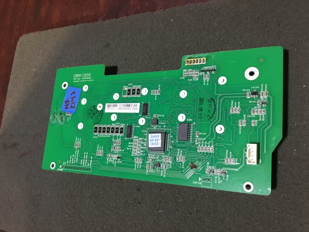 LG EBR61365902 Refrigerator Dispenser Display Control Board AZ115324 | NR2147