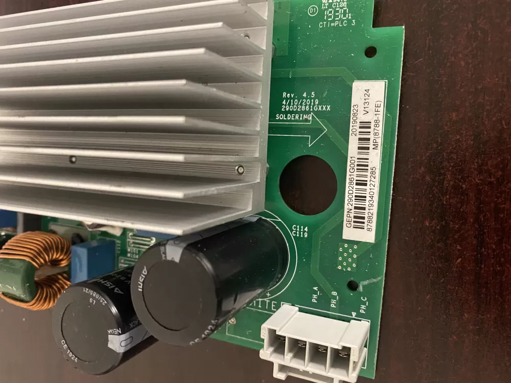 GE 290D2861G001 WH22X29049 Washer Control Board AZ35172 | BK579