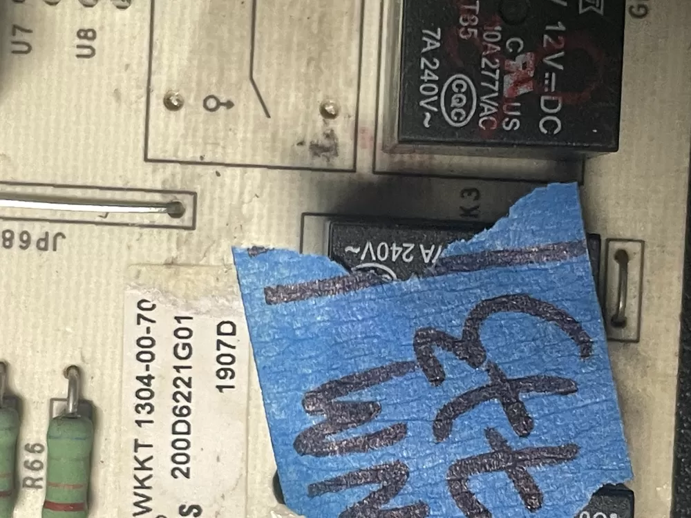 GE 200D2260G008 PD00074367 AP7188100 Refrigerator Control Board AZ15240 | 773