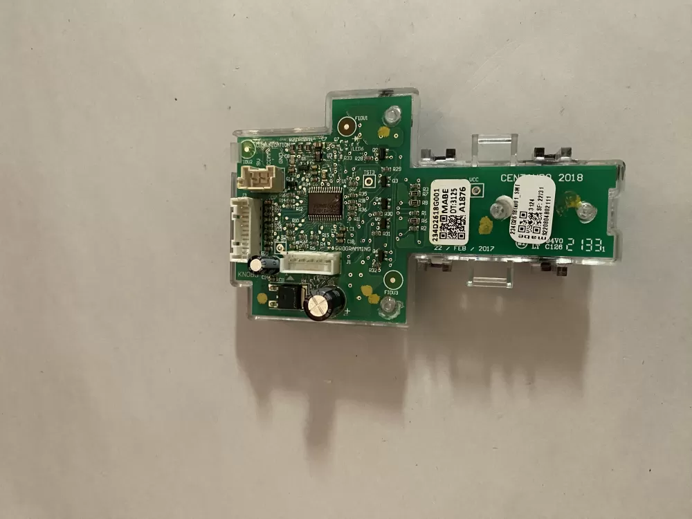 GE 234D2618G001 WE04X27284 Dryer Control Board AZ197848 | BK2760