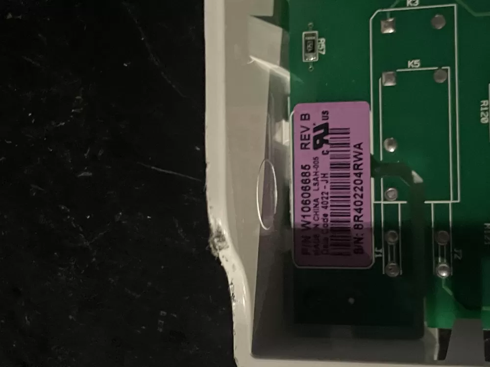 Kenmore WPW10606685 PS11756711 Dryer Control Board AZ38286 | Wm512