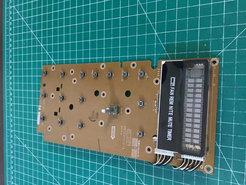 LG Microwave Control board 6871W1S167A AZ209935 | NR1771