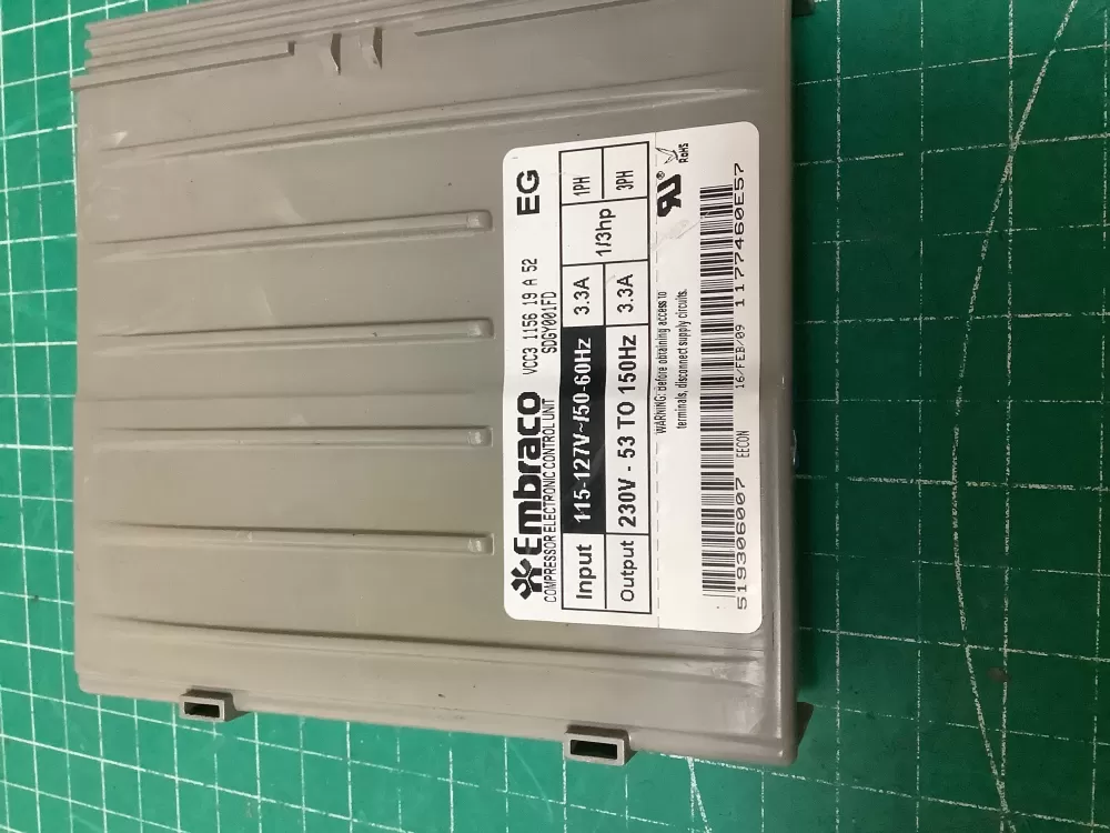 Whirlpool W10154805 Refrigerator Inverter Control Board AZ227070 | AR1241