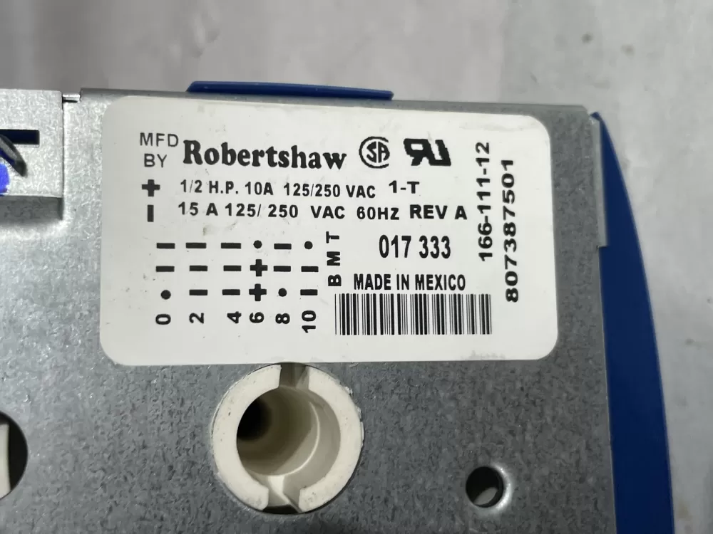 Frigidaire Kenmore Westinghouse AP5788729 Dishwasher Timer AZ190772 | Wm1475