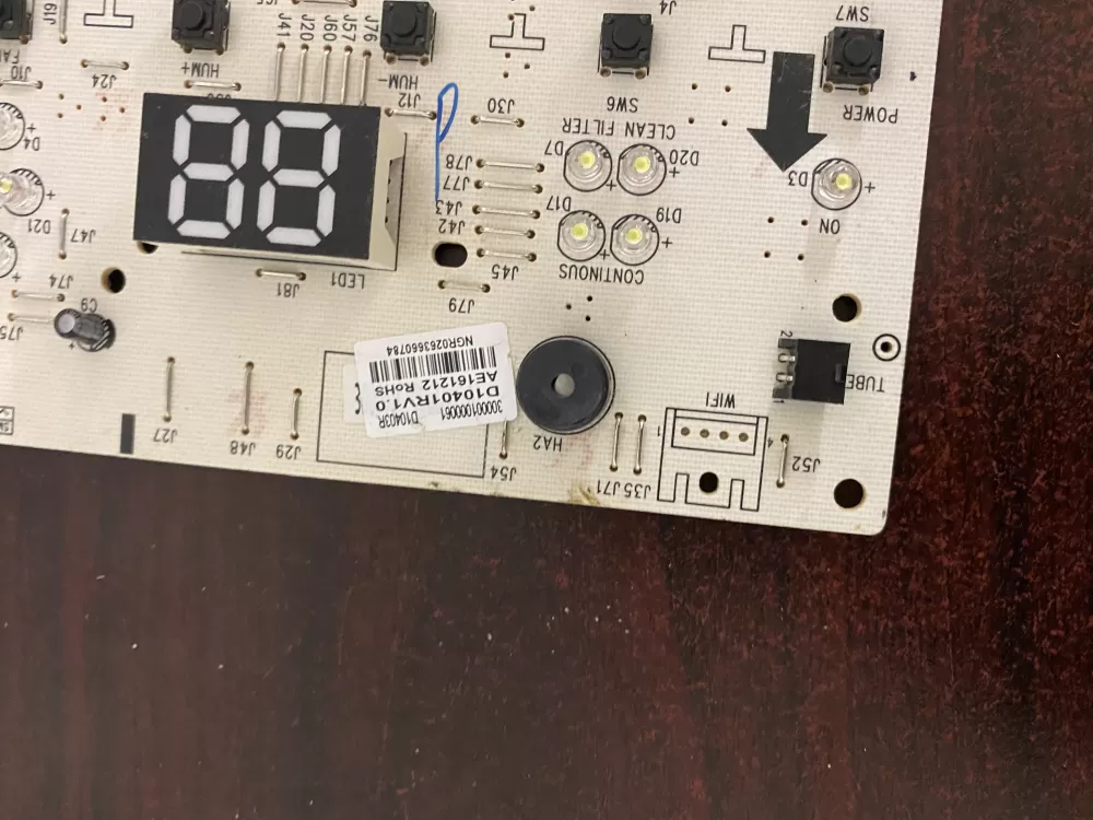 Display Control Board GRJ104-B8 D10401RV1 AE161212 AZ32927 | BK1682