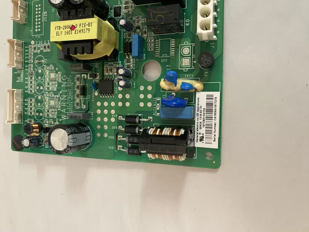 GE 197D8513G102 70213160101GA Refrigerator Control Board AZ199355 | BK2785