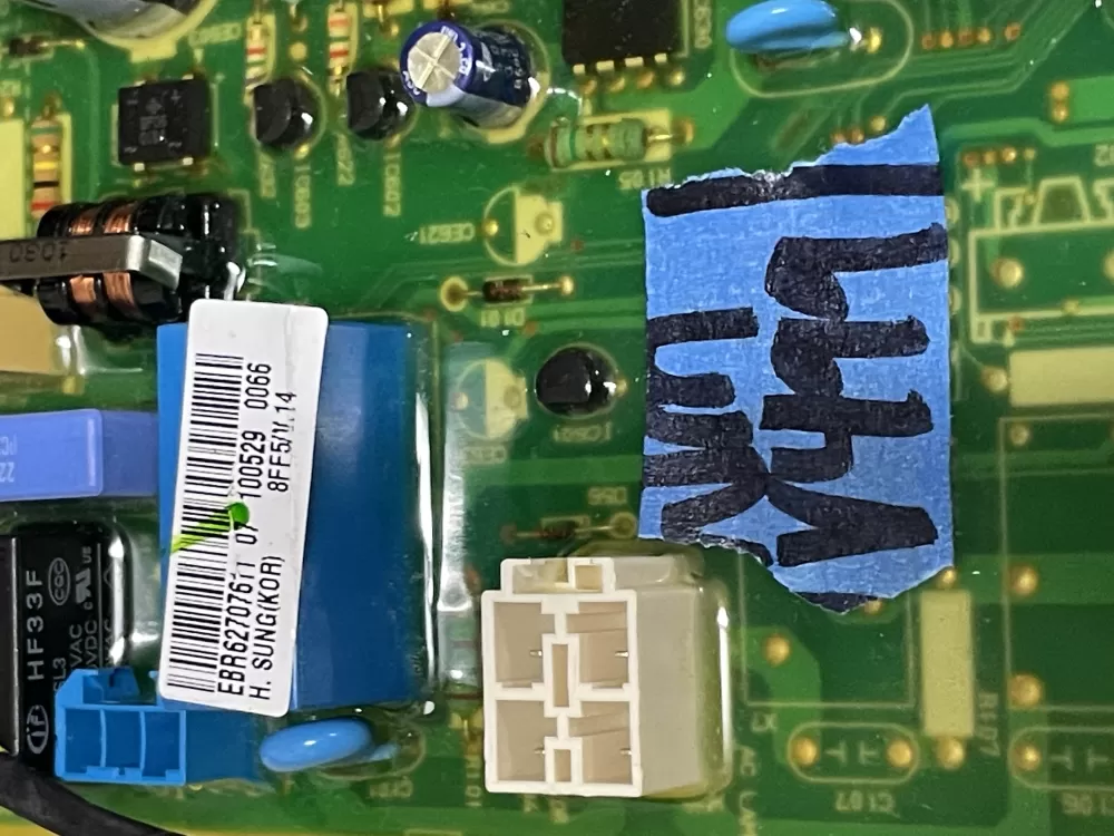 LG EBR62707609 EAX61170502 EBR62707611 Dryer Control Board AZ55373 | Wmv499