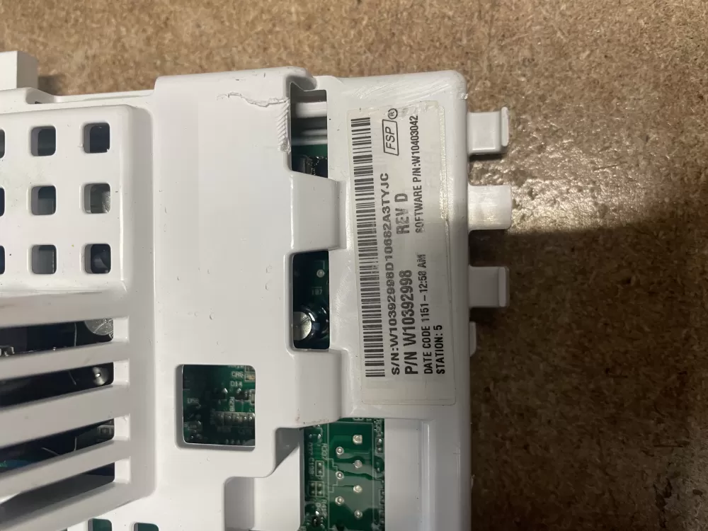 Whirlpool AP5185369 W10296016 W10333845 Washer Control Board AZ9507 | KM1401