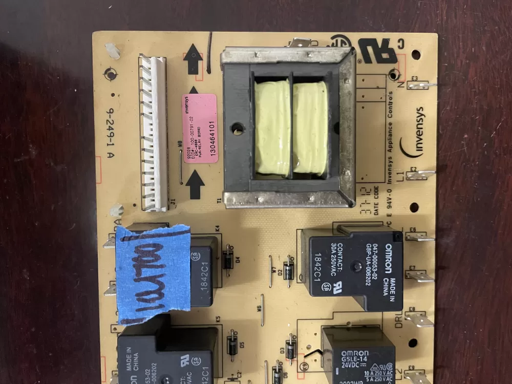Dacor 92028 100-00791-02 Oven Relay Board AZ47878 | KM700