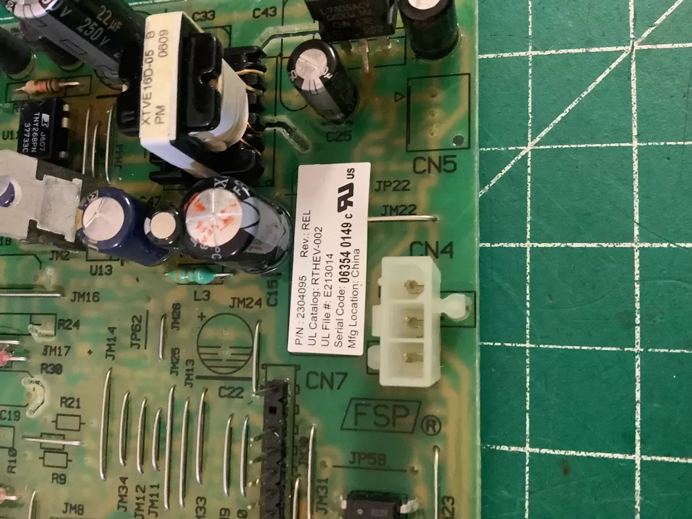 Whirlpool WPW10135090 Refrigerator Main Control Board AZ190033 | NR2100