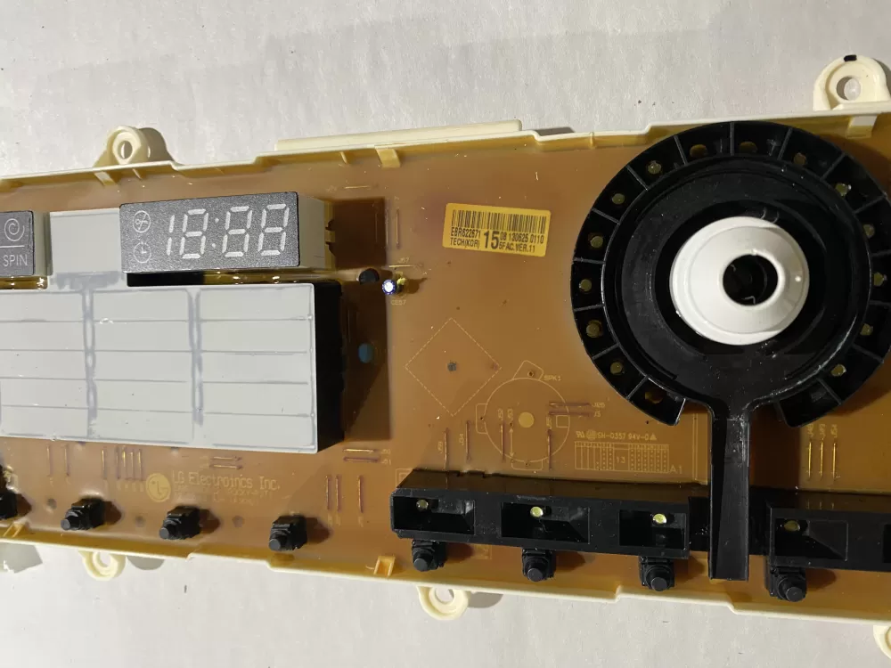 LG EBR62267115 EBR62267118 EBR62267128 Washer Control Board AZ192955 | BKV882