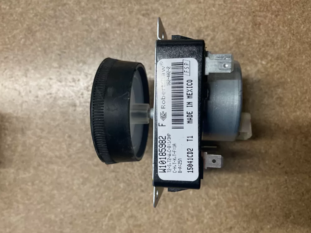 Whirlpool  Maytag  Kenmore AP6016541 W10185982 WPW10185982VP WPW10185982 PS11749831 W10185982 F Dryer Timer