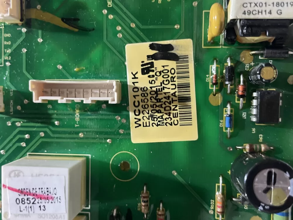 GE Hotpoint WCC101K Washer Control Board AZ191368 | Wm822