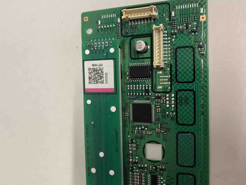 Samsung DC92-02392B Washer Display Control Board AZ227431 | BK1917