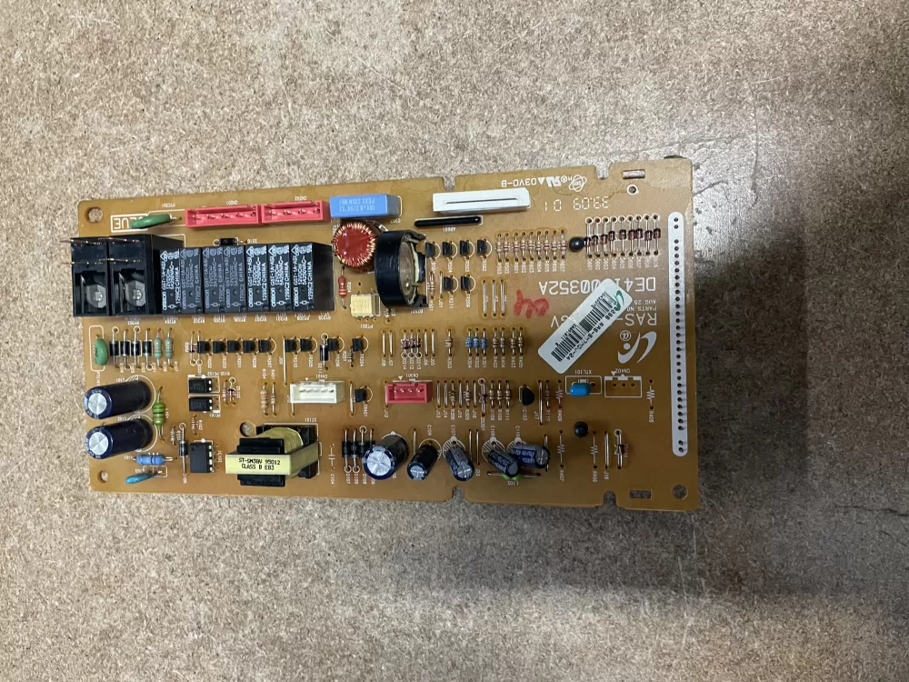 Maytag DE41-00352A Microwave Control Board Panel