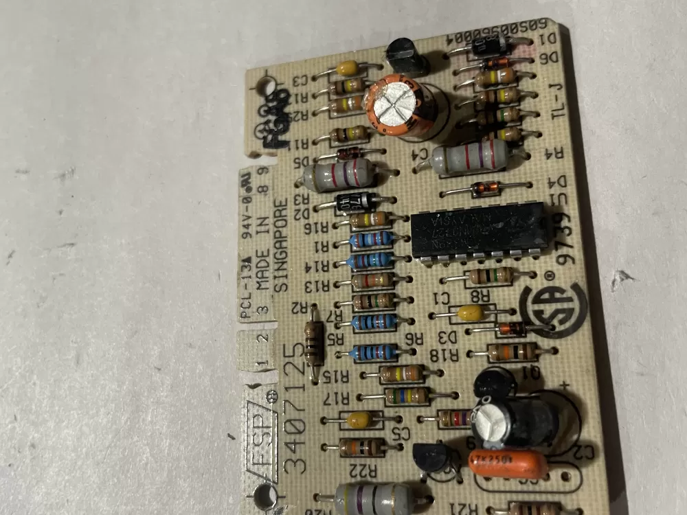 Whirlpool Control Board WP3955728 AZ191118 | Wm1186