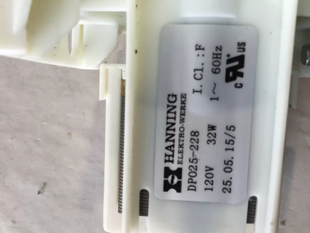GE DP025-228 Dishwasher Drain Pump