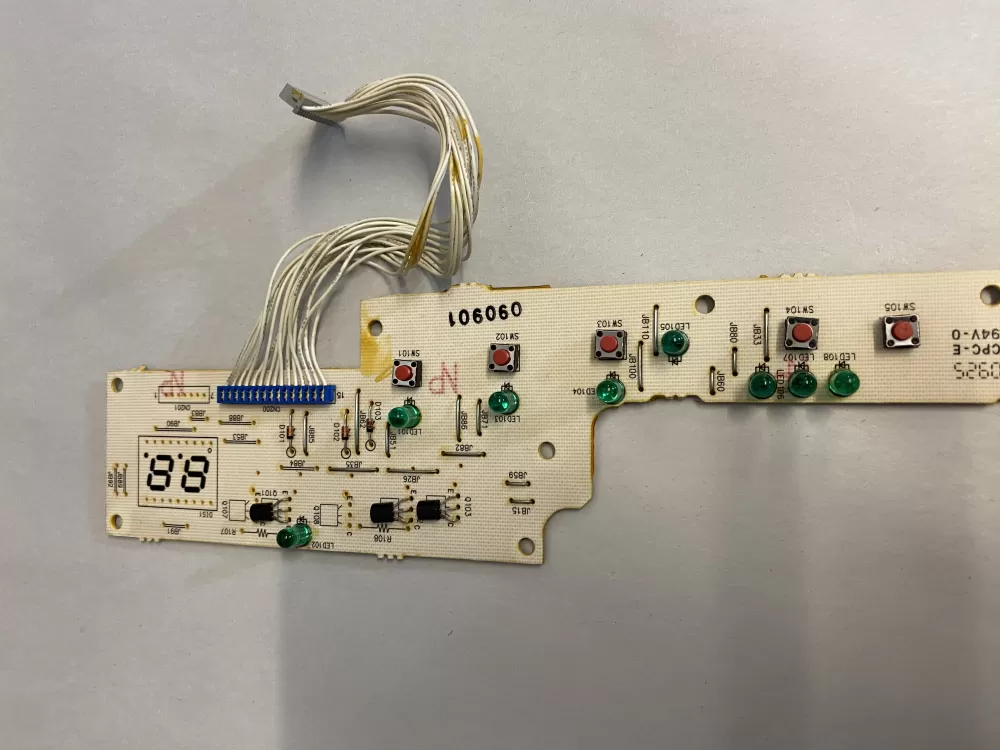 GE 165D7803P001 WD21X10378 Dishwasher Control Board AZ214306 | BK1230