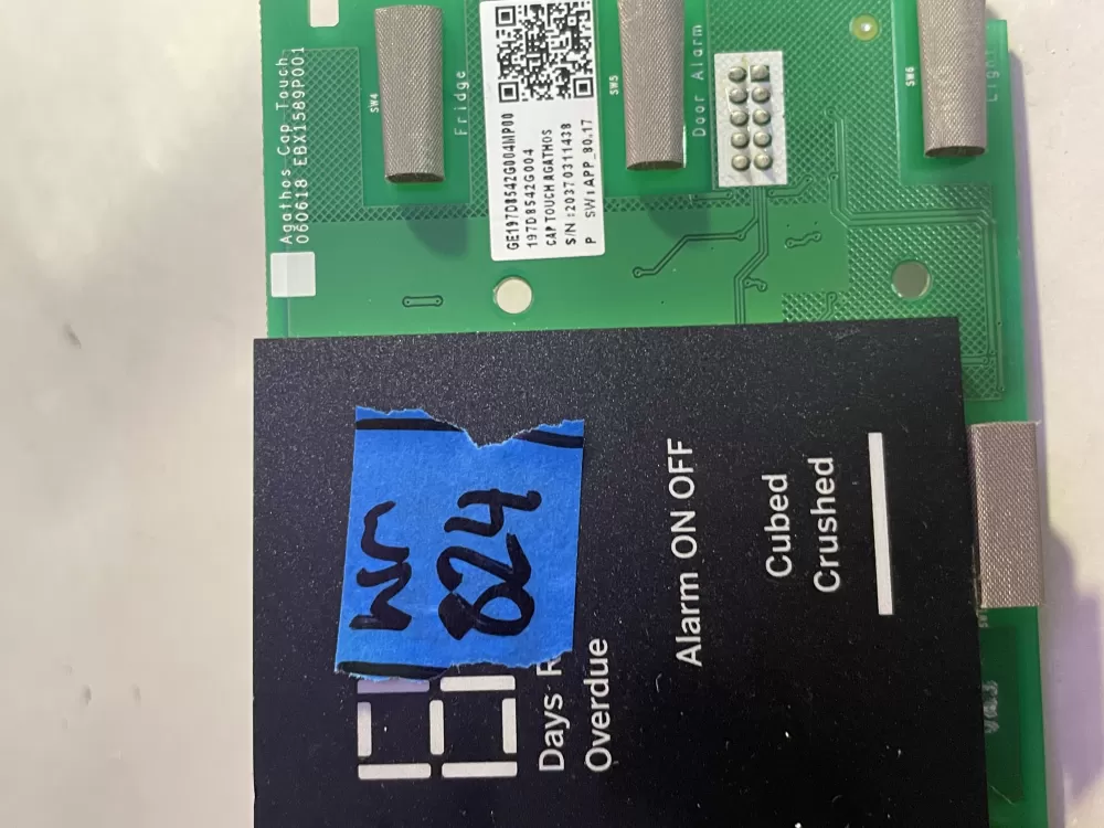 GE 197D8542G004 Refrigerator Control Board Dispenser AZ195761 | Wm824