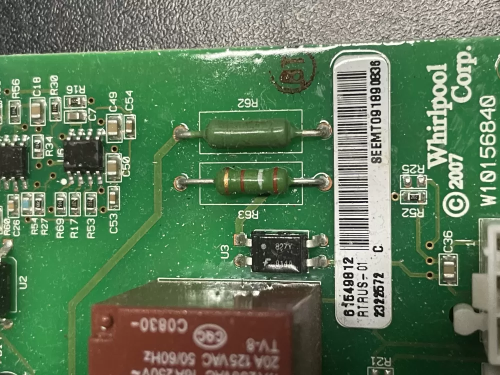 Whirlpool Maytag W10259855 W10156840 Refrigerator Control Board AZ22722 | WM1223