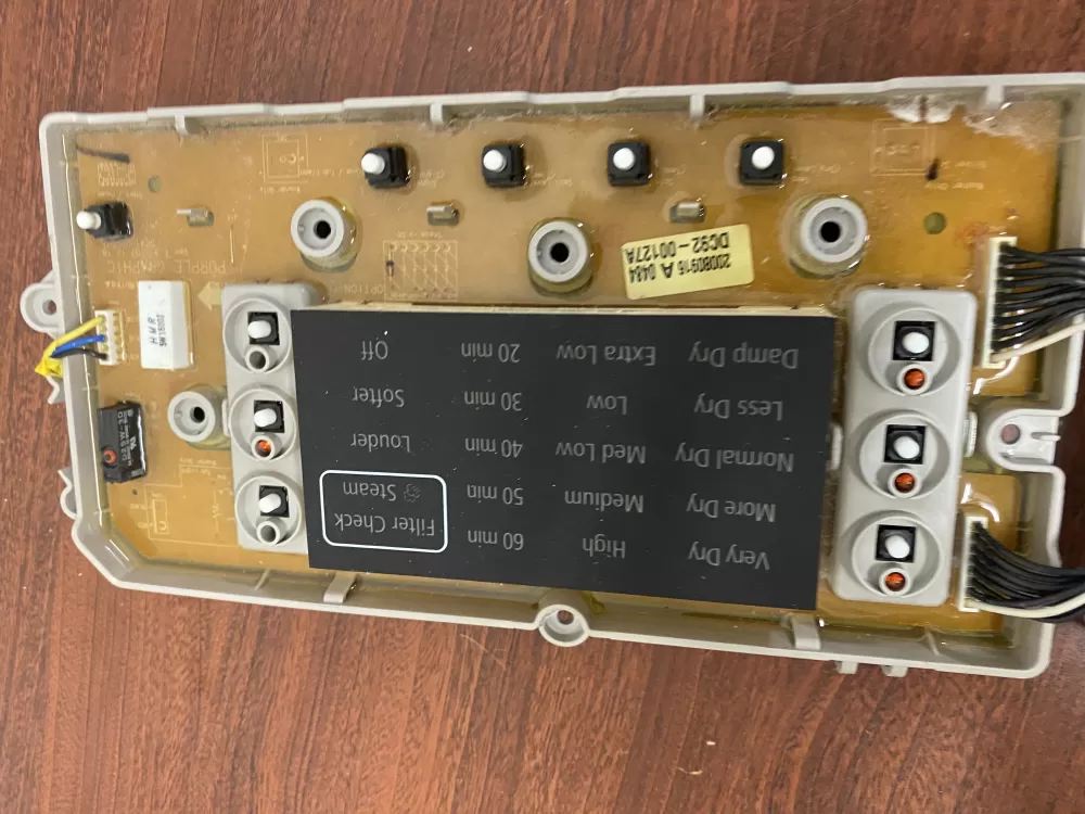 Samsung DC92 00127A Dryer Control Board AZ42464 | BKV422