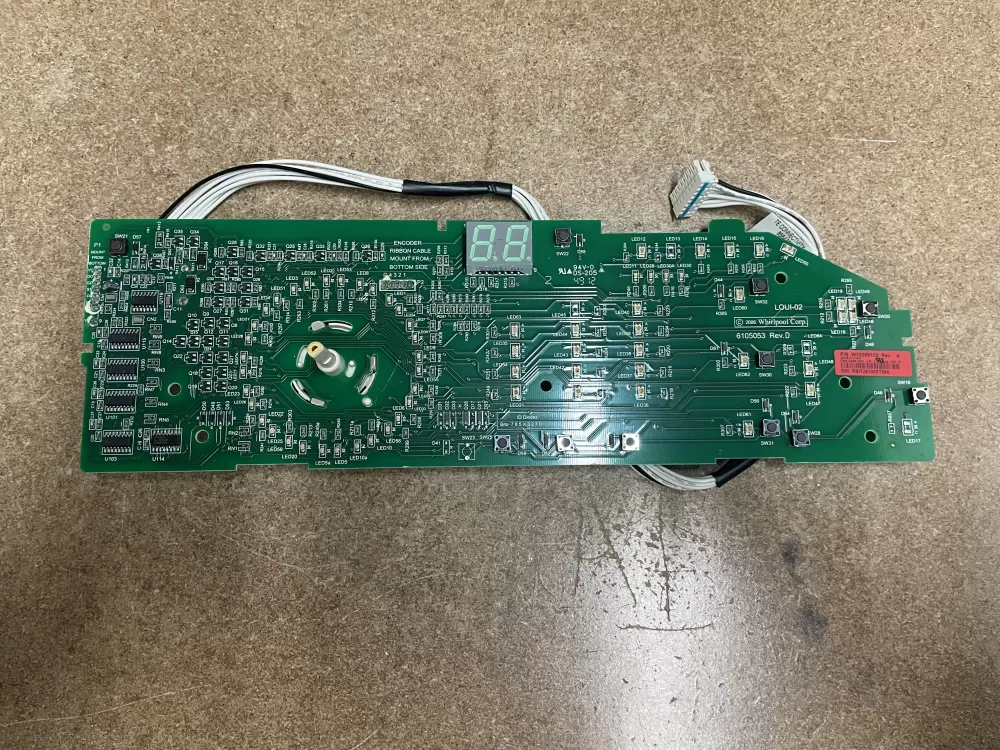 Whirlpool W10650770 Dishwasher Control Board