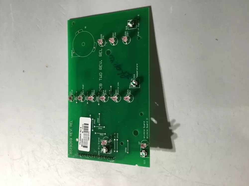 Kenmore Whirlpool 8559430 8558762 Dryer Control Board