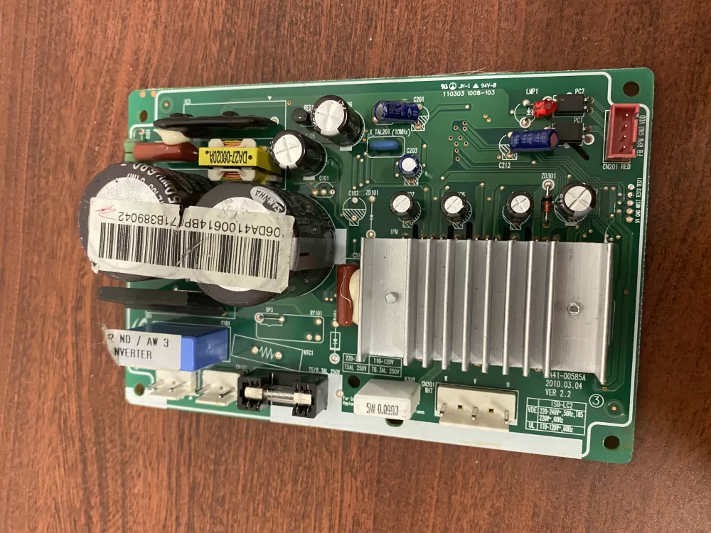 Samsung DA41-00585A DA41-00614B Refrigerator Control Board Inverter