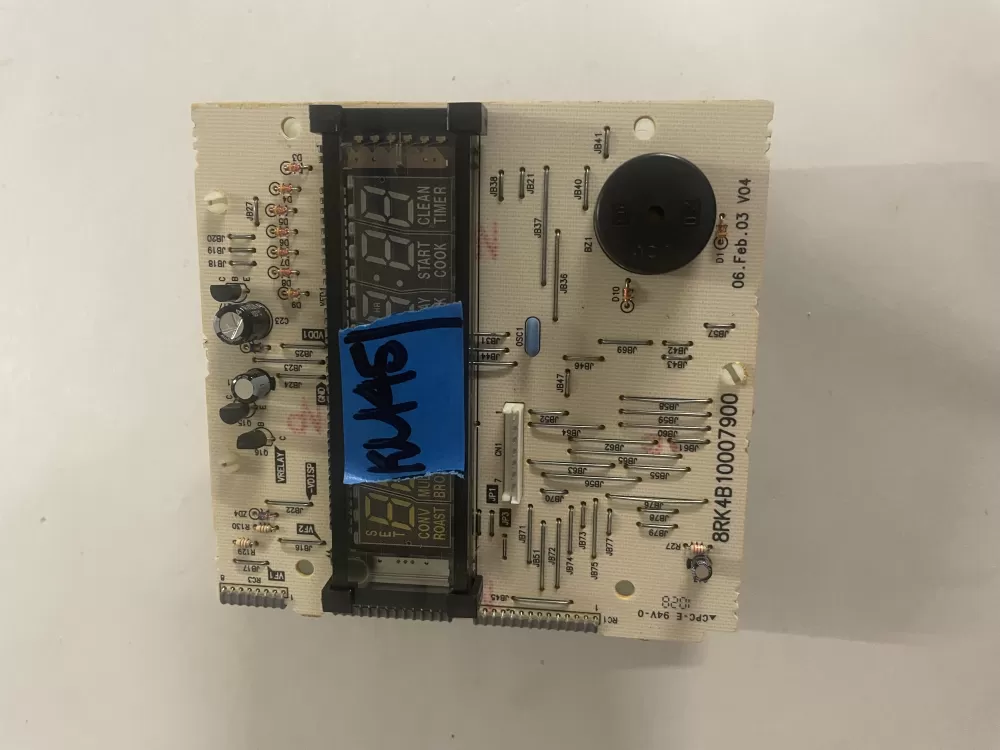 GE 8RK4B10007900 Oven Control Board AZ129032 | KM45