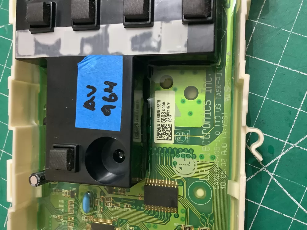 LG EBR85755503 Agl76194001 Washer Control Board Panel AZ215973 | ARV964