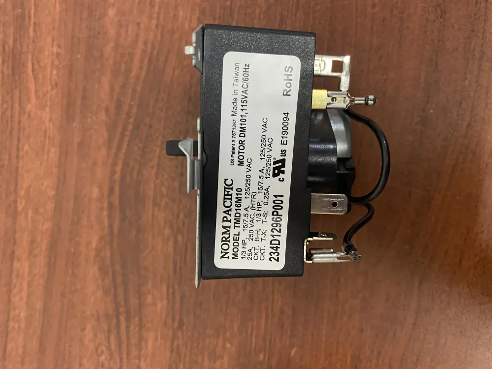 GE TMD16M10 234D1296P001 Dryer Timer