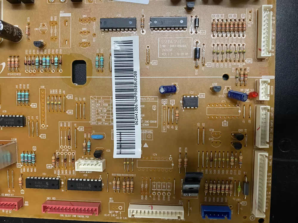 Samsung DA41-00670A Refrigerator Main Control Board PCB AZ15297 | BK666