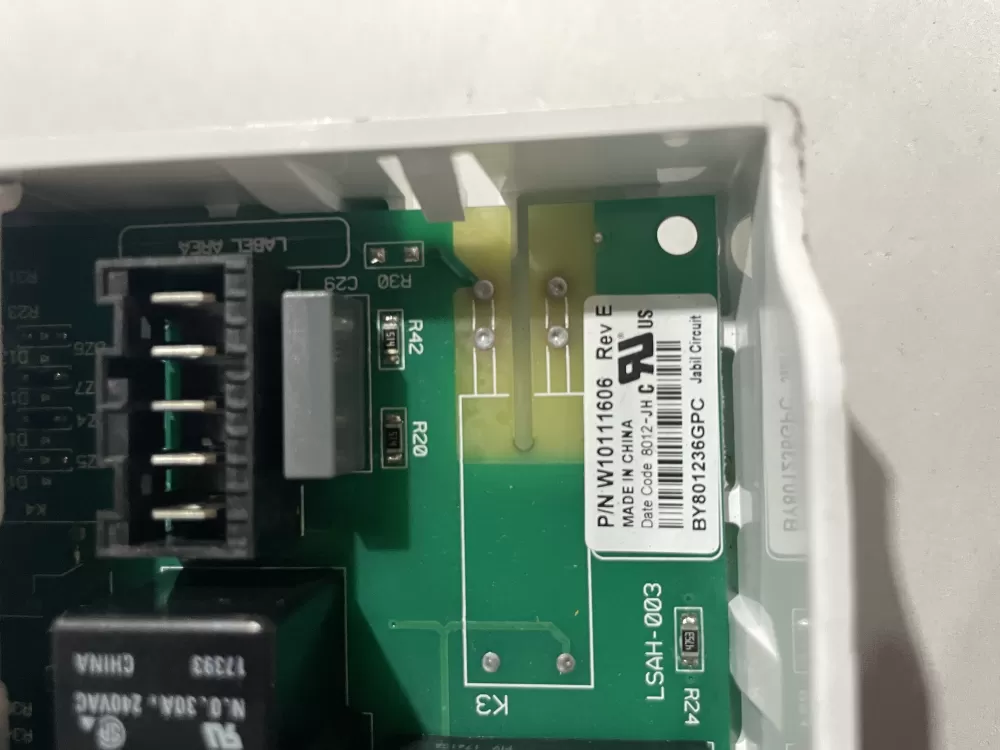 Whirlpool Maytag Kenmore W10111606 6105034 Dryer Control Board AZ227767 | Wm1895