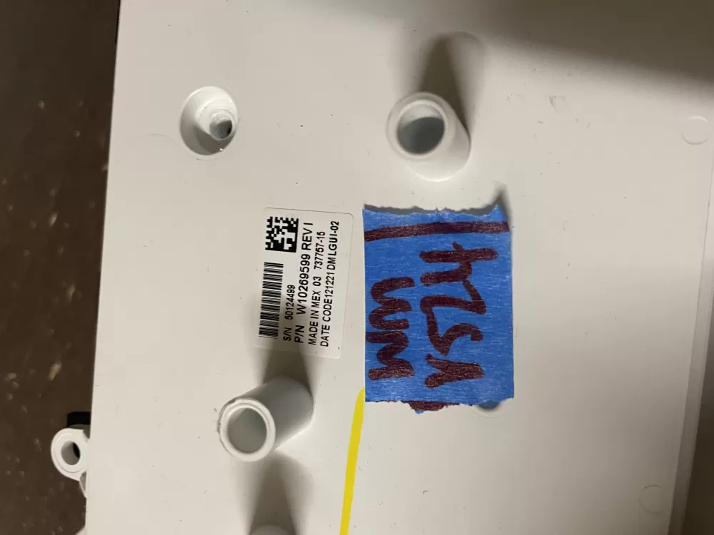 Whirlpool W10252255 WPW10269599 Washer Control Board AZ53059 | Wmv524