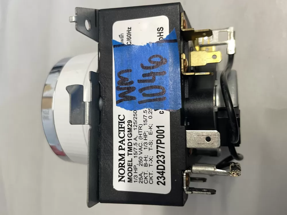 GE AP6027534 WE04X24551 PS11759041 234D2377P001 Dryer Timer AZ214139 | Wm1046