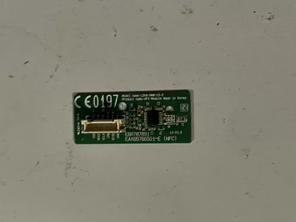 LG EBR78789101 Washer Control Board