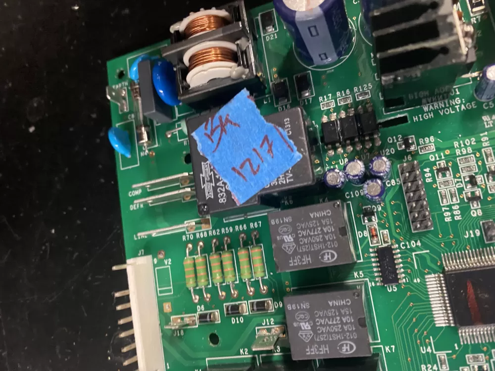 GE 225D4208G003 EBX1069P007 Refrigerator Control Board AZ4814 | BK1217